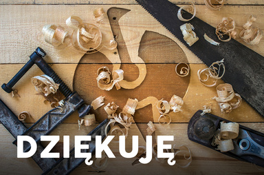 Motyw vouchera w projekcie Dziekuje